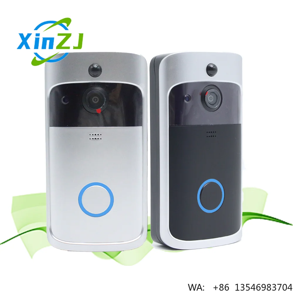 Home Security Ring Camera - Sonnette de porte intelligente XZJ avec