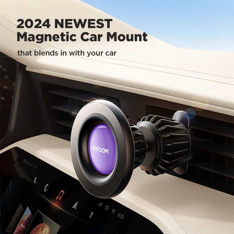 JOYROOM Magnetic Car Holder 20 Super Magnets Magnetic Phone Mount for Car Vent Hands Free Magnet Car Phone Holder Fit for iPhone