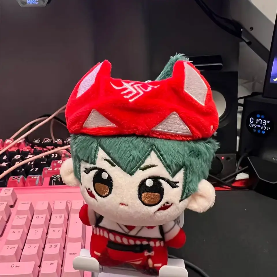 2026 New 10CM Overwatch Kiriko Plush Cosplay Anime Plushie