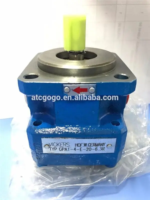 Vic kers GPA of GPA1-1,GPA1-2,GPA1-4,GPA2-6,GPA2-10,GPA2-16,GPA3-25,GPA3-40,GPA3-63 internal joggled hydraulic gear pump