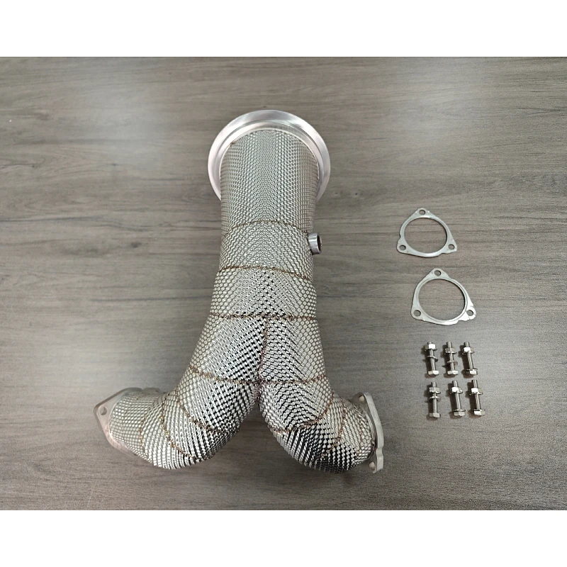 AKS Downpipe For Audi S4 S5 B9 3.0T Downpipe