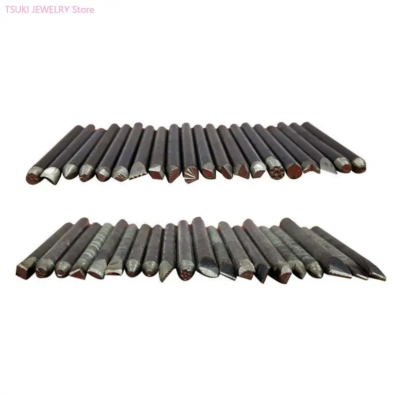 

62KE 20 Pieces Stamping Tools DIY Craft Tool for Stamp Set Jewelry DIY Jewelry Tools Multiple Fuction Accessories