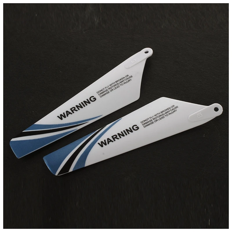 Syma 16Pcs Spare Blades For Helicopter Rotor Rc S107, Blue