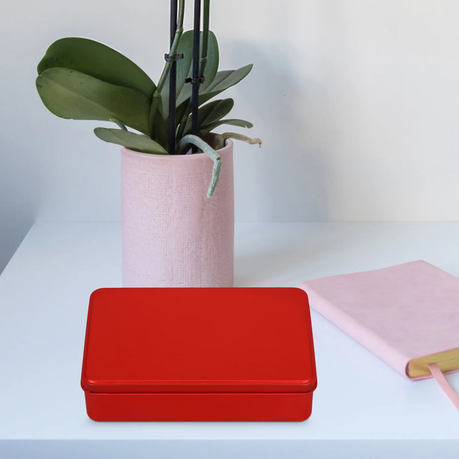 

3pcs Rectangular Tinplate Storage Boxes Empty Metal Tin Box For Candy Chocolate Small Portable Container Travel Craft Organizer