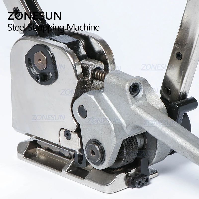 ZONESUN DB-GD35 16-19 мм Ручная Пряжка, стальной ремень, обвязочная машина, инструмент для обвязки, Натяжитель для стальной упаковочной машины по дереву