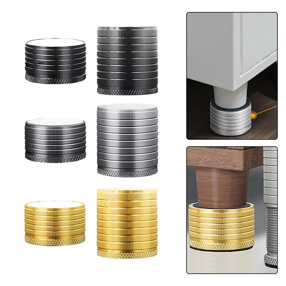 

Home Furniture Adjustment Adjustable Furniture Black Versatile Application Aluminum Alloy Material Durability And Resistance