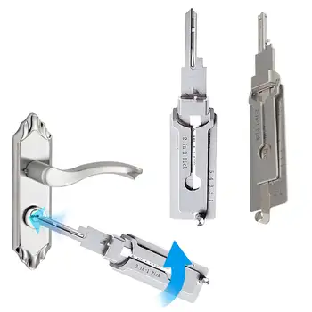 Stainless Steel Key Decoder Oring Pickup Kit Hook Tool Hand Maintenance Repair Tool