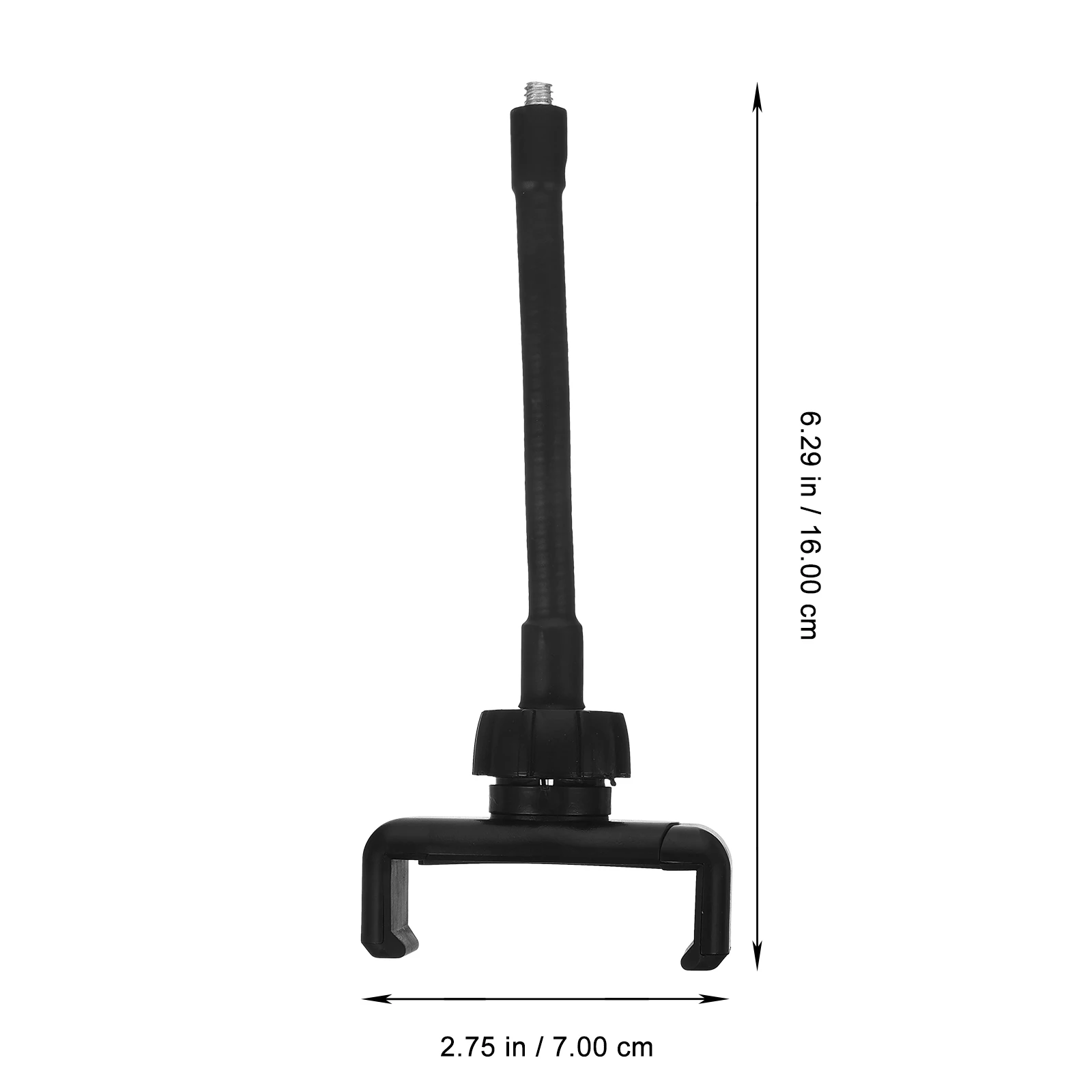 

3pcs Gooseneck Phone Holder 1/4 Inch Thread Rotatable Flexible Mount 5.8-8.5Cm Adjustable Universal Stand For Mobile Tablet