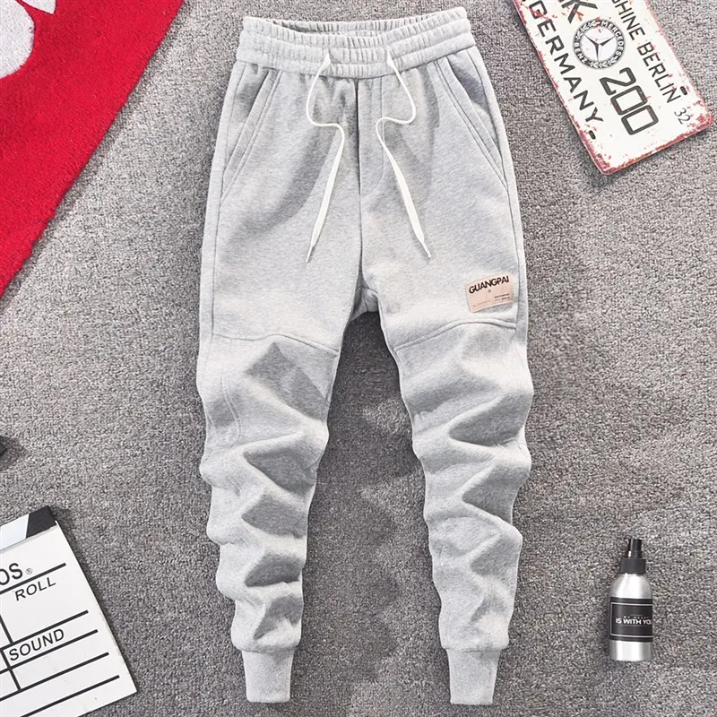 

Spring Autumn New Sle Korean Version Men's Slim Fit Harlan Sports Pants Elastic Casual Long Trousers Trendy Streetwear