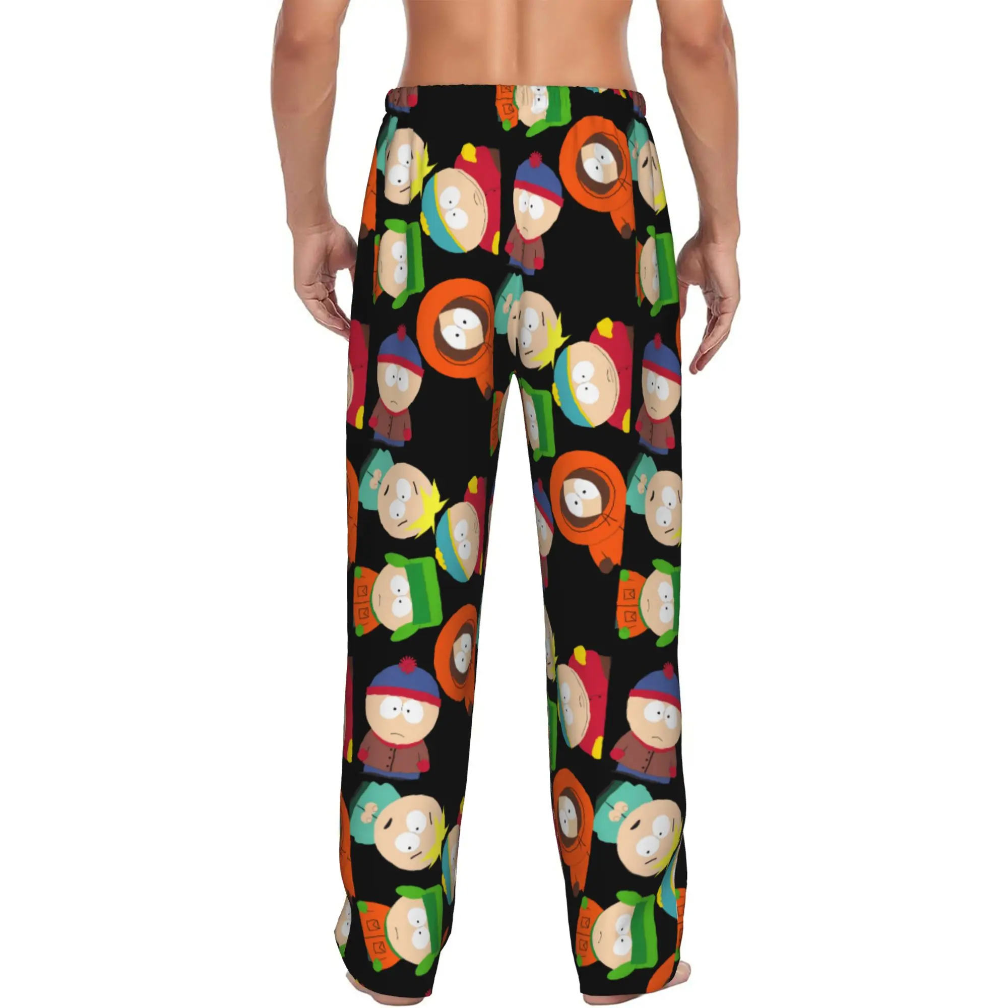 Custom E-Ericed Anime Pajama Pants Men Kennyed Kyled Staned Sleepwear Lounge Sleep Bottoms Stretch with Pockets