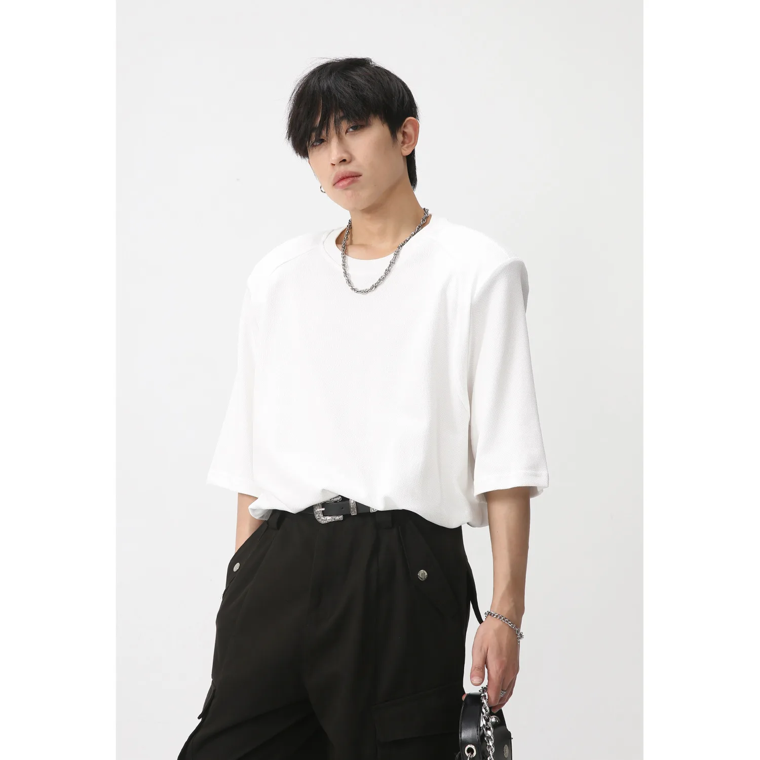 

Men hip-hop casual fashion men's High Street Retro Street clothing