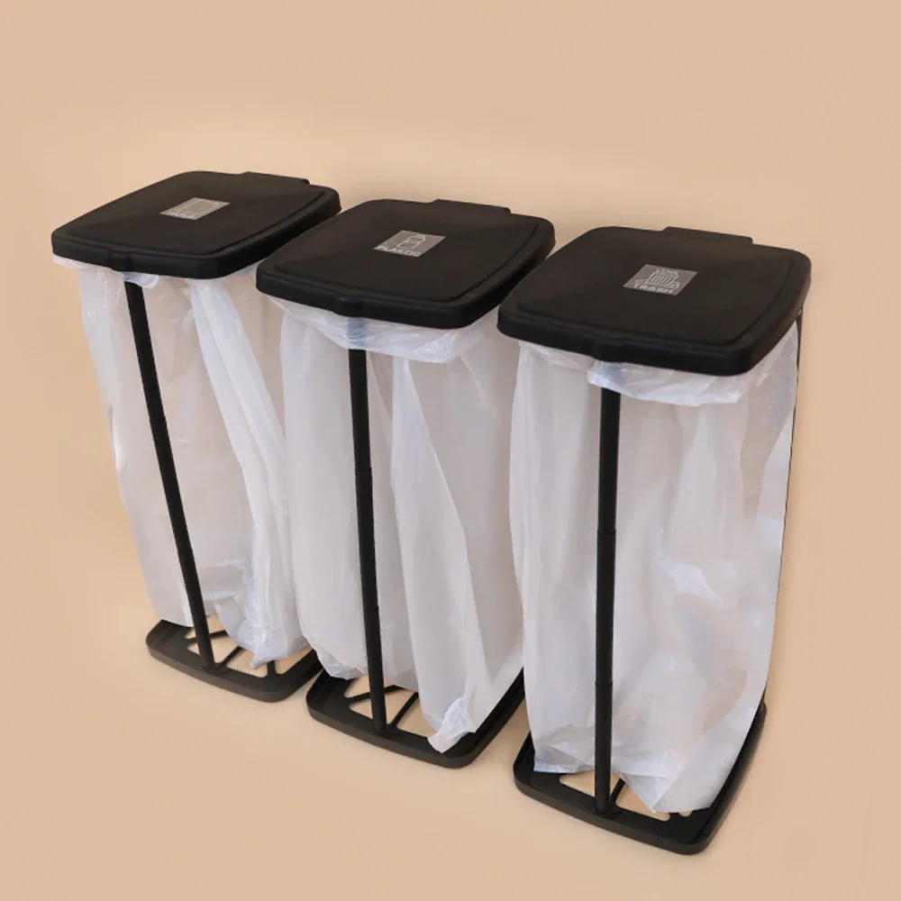 Frame mobile separation box, garbage bin, large capacity separation collect box 48L for recycling separation