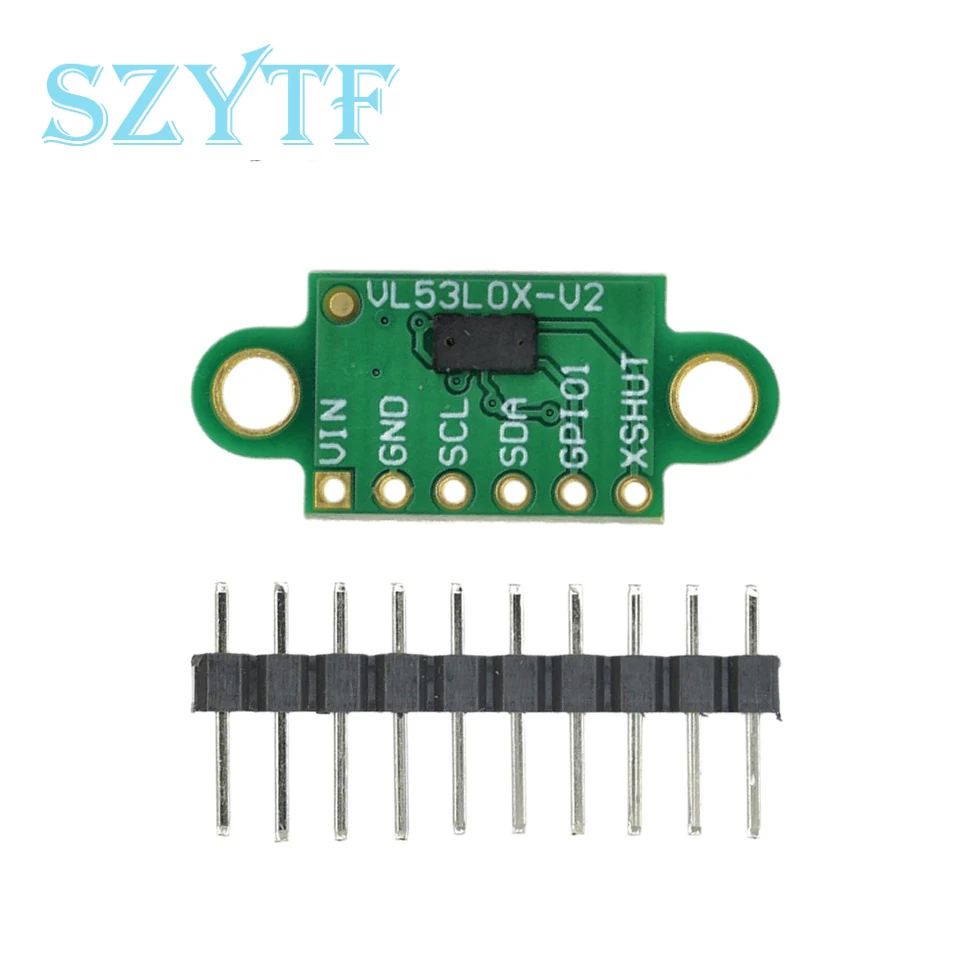 VL53L0X Time-of-Flight (ToF) Laser Ranging Sensor Breakout 940nm GY-VL53L0XV2 Laser Distance Module I2C IIC 3.3V/5V For Arduino