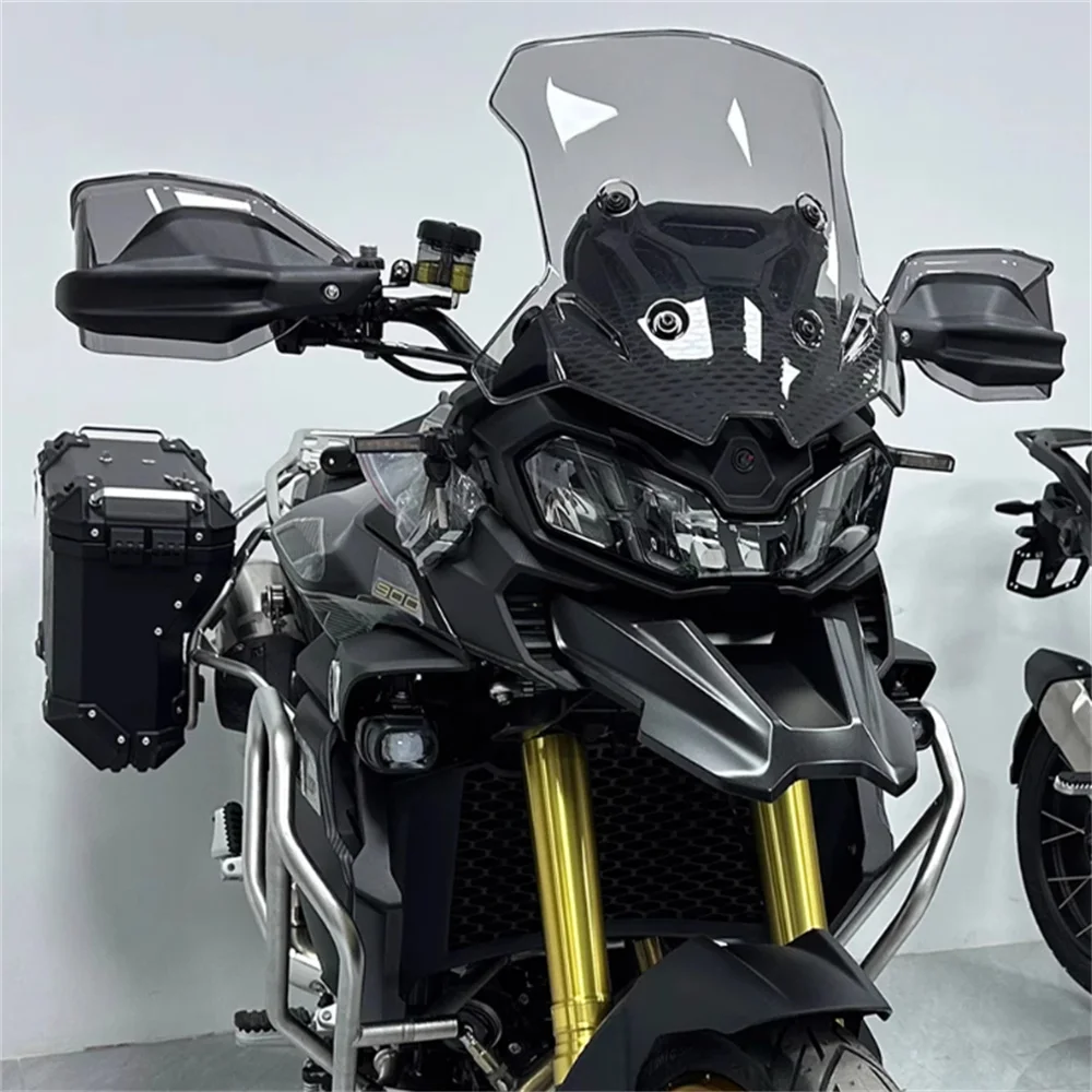 

Hand held Windshield For QJMOTOR SRT600 SRT650 SRT800/750/500 handle cover bracket windshield panel hand accessories