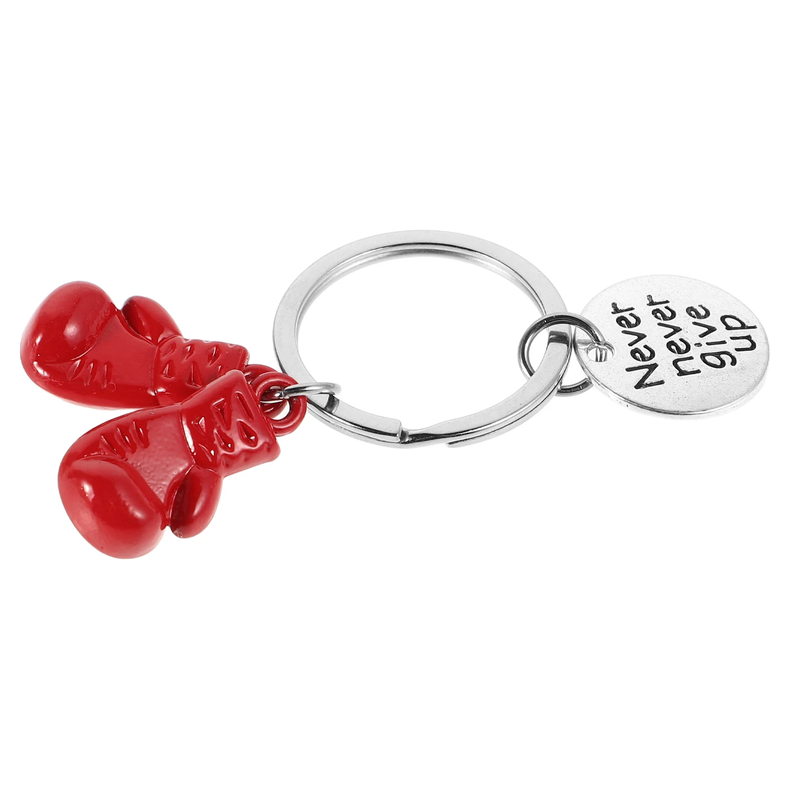 

Boxing Glove Keychain Metal Key Ring Accessories for Men Durable Design Sports Charm Pendant Message