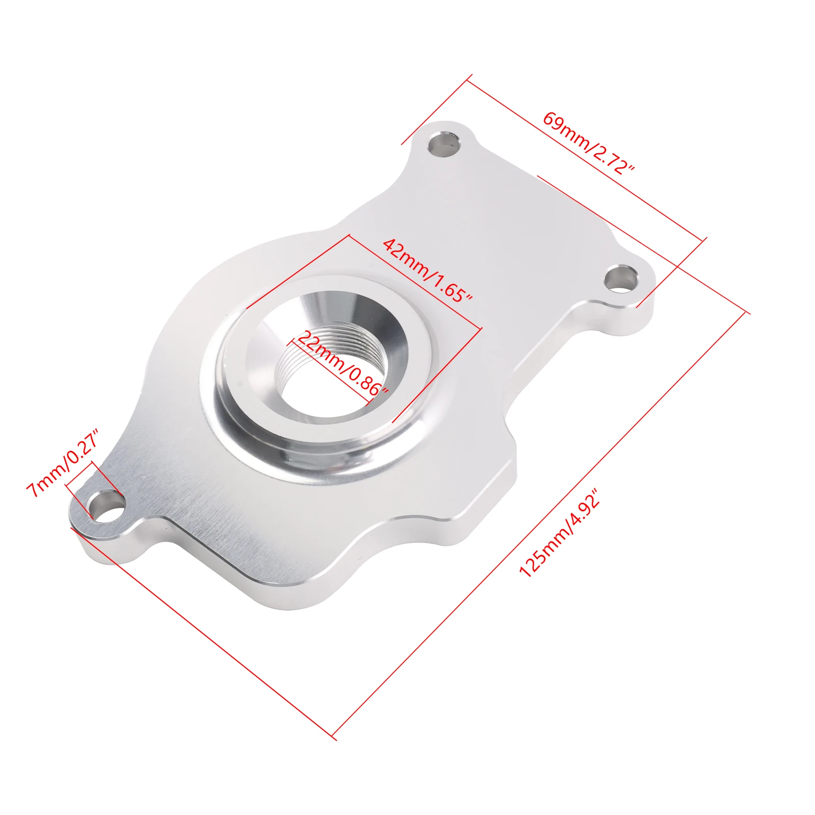 For BMW M57 M47 Diesel Engine Breather Plate Upgrade Billet Aluminium Replace Factory Plastic
