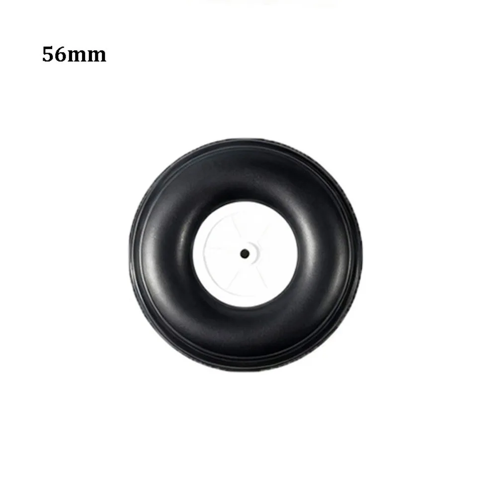 Black Kids Plane Toy Parts Rubber 0.75" - 5" Inch Model Aircraft Landing Gear Wheels Toys Plane Accessory