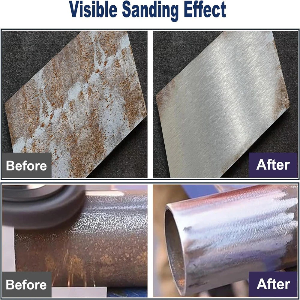 3pcs 100/115/125mm Coral Disc Poly Strip Disc Abrasive Wheel  Polishing Strip Disc Paint Rust Remover Clean For Angle Grinder