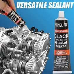 Guarnizione nera ad alta temperatura per motori sigillante automobilistico con resistenza all'olio e adesivo senza guarnizione sigillante automobilistico ad alta adesione