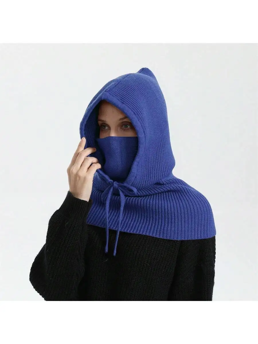 

Knit Balaclava Full Face Cover Winter Hat Warm Ski Hood Neck Warmer For Cold Weather Outdoor