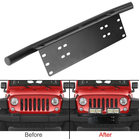 Aluminum Plate Frame Light Bar Holder
