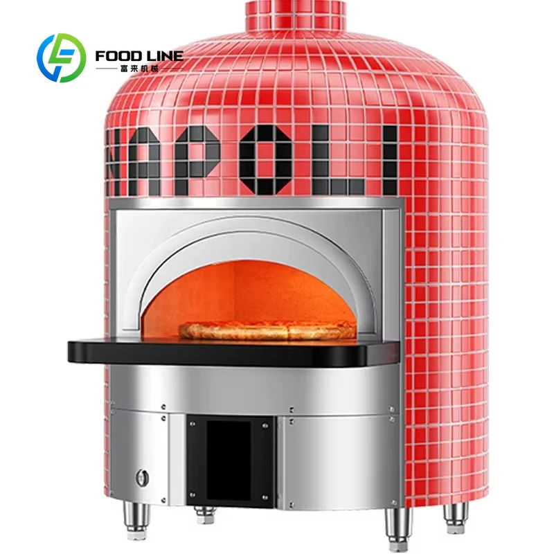 Customized Wood Fired Pizza Oven Commercial Italian Napoli Kiln High Productivity Gas Electric Combo Benchtop Use Neapolitan