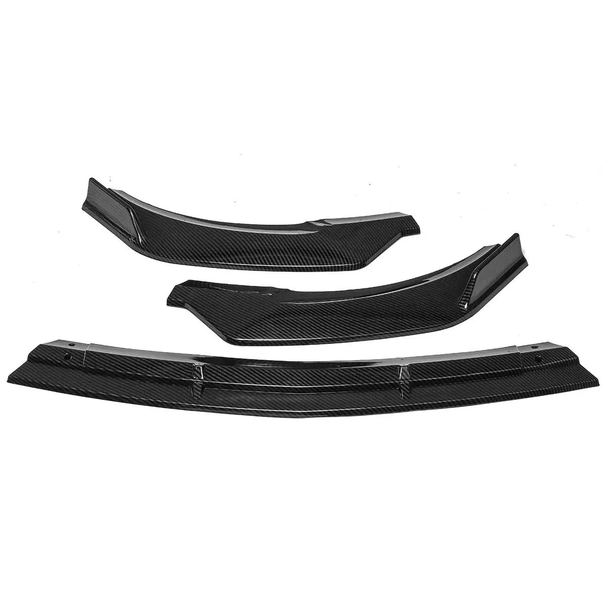 Fibra de carbono olhar carro pára-choques dianteiro, divisor lábio, spoiler, tampa do difusor, guarnição para Mercedes Benz E-Class W213 2016-2020, W213