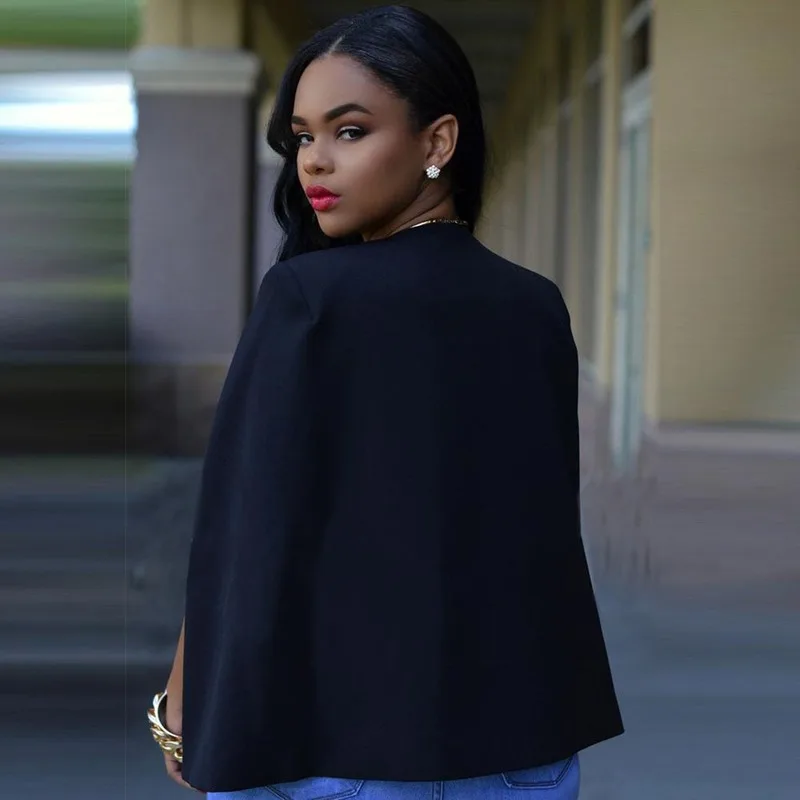 Fashion Manteau Style Blazer Suits Women Solid Colors Buttonless Casual Commute 2021 Spring Autumn Indie Streetwear Slim Blazer