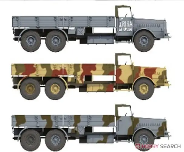 DAS WERK DW35003 1/35 Scale Faun L900 Hardtop incl Softtop Each + Sd.Ah.115 Model Kit