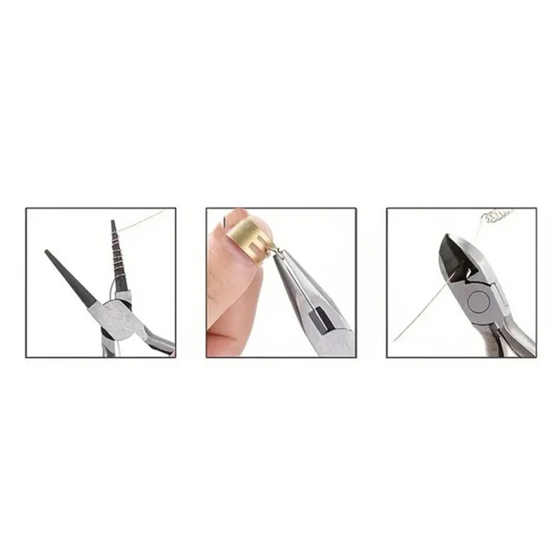 Pliers Precision Jewelry Pliers Wire Bending Tools Jewelry Hand Tools Cutting Pliers Household Appliance Watch Repair Tool