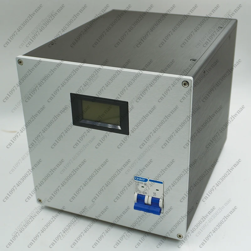 Transformer Chassis Shell,All-aluminum Multi-purpose Isolated Power Box Shell,206*206*260MM  American Standard Socket