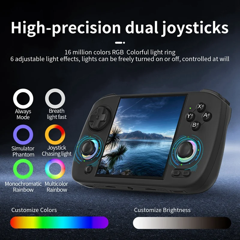 RG Cubexx Retro Handheld Games Console 32GB RGB Joystick Video Gaming Player Supports WIFI Bluetooth HD TV Connection