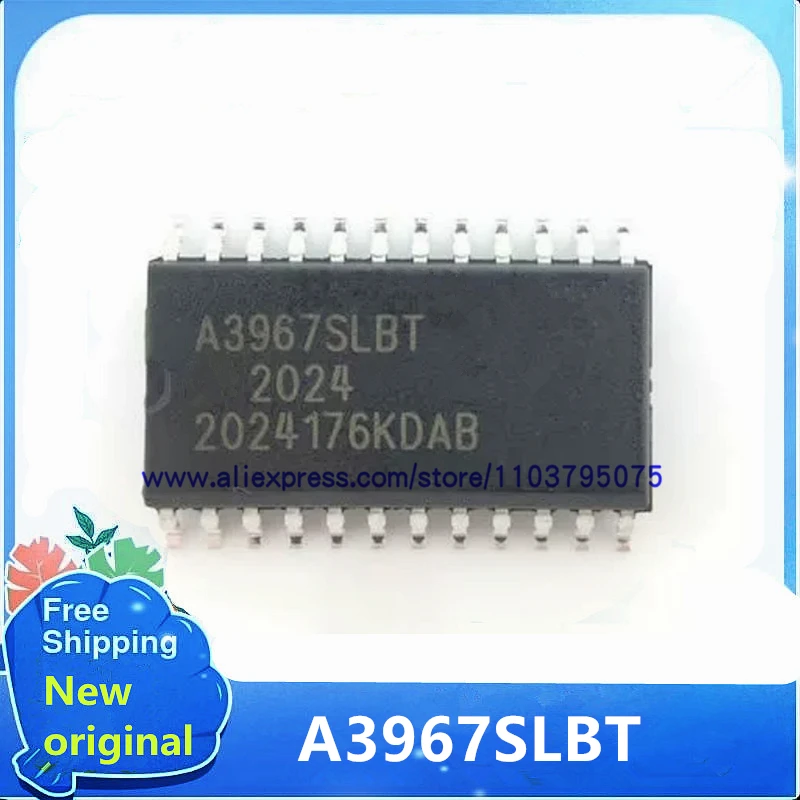 

10pcs/lot A3967SLBT A3967 A3967SLBT SOP-24 New original IC In stock