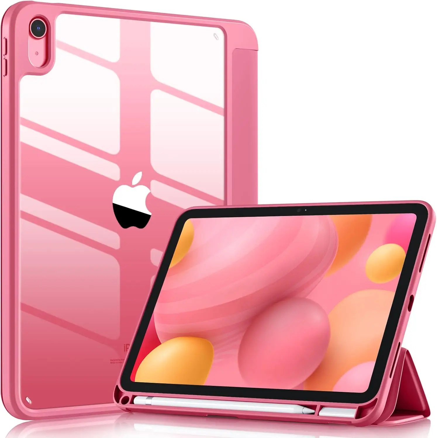 

Чехол для iPad (A1616) 11-го поколения, 11 дюймов, 2025, чехол для iPad 10-го поколения, 10,9 дюймов, 2022, держатель для карандашей, автоматическое пробуждение/сна