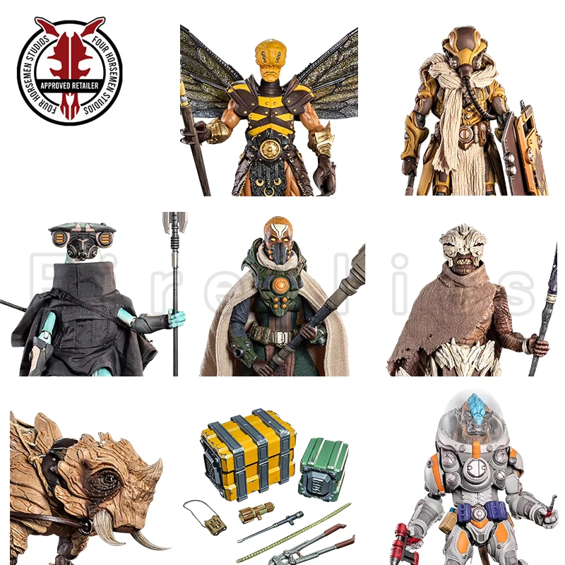 

[Предзаказ] 1/12 6-дюймовая фигурка Four Horsemen Studio Mythic Legions Космические легионы Книга Oxkrewe Two Harrow Zone