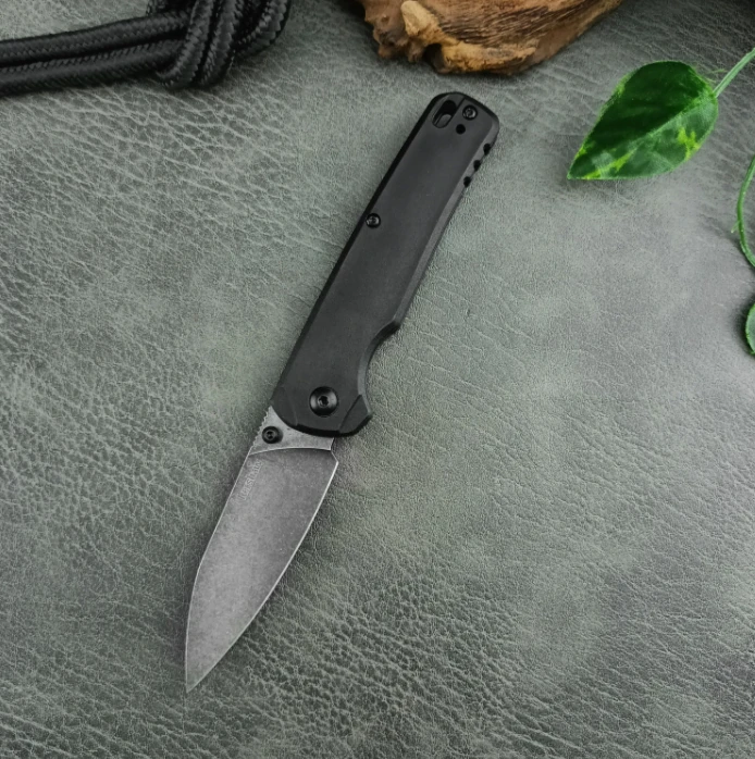 KS 6105 BLK Bel Air DuraLock KVT Folding Knife CPM MagnaCut PVD Blade Anodized Aluminum Handles Outdoor Camping Survival Knife