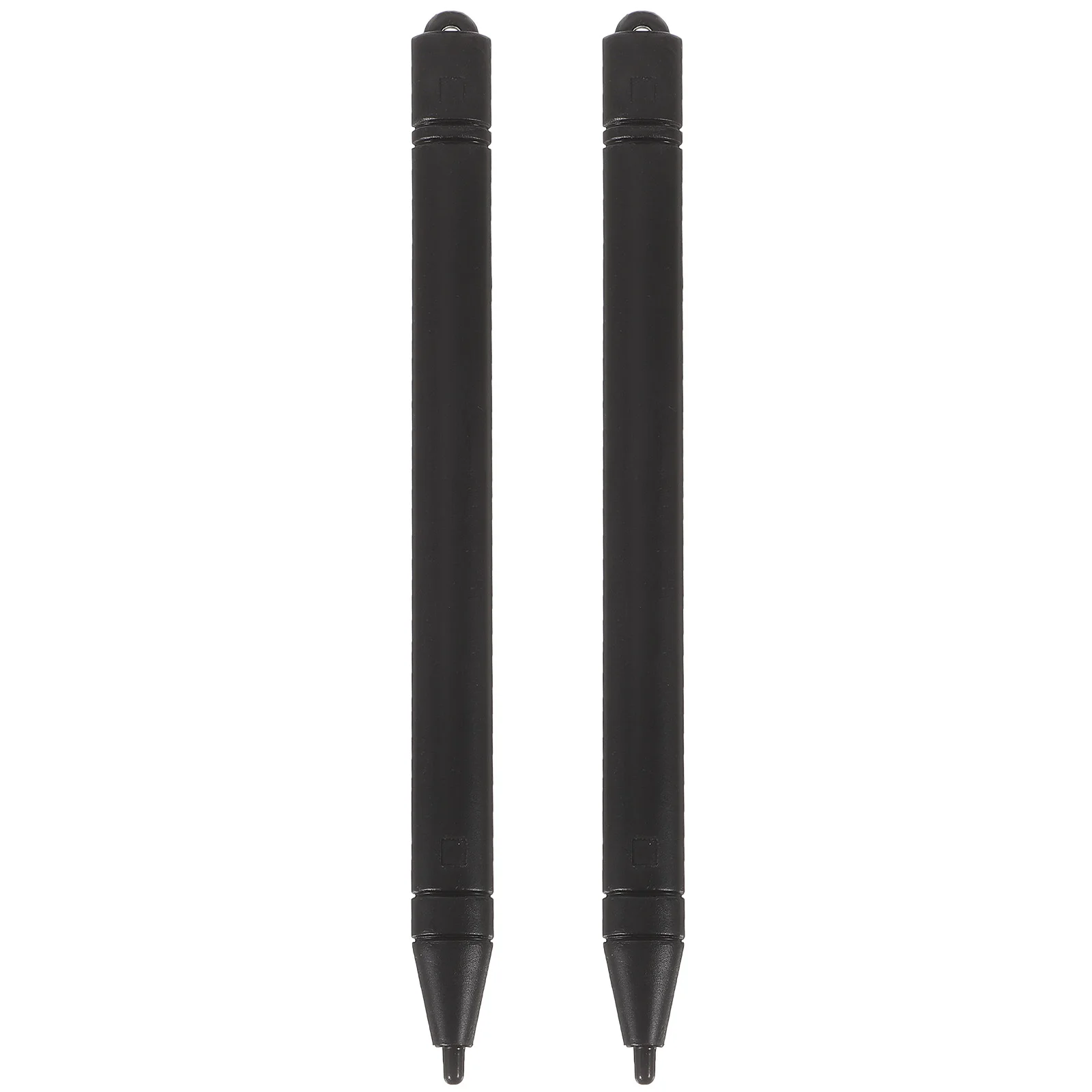 2Pcs Handwriting Tablet Pen Digital Stylus Black Universal Precise Drawing Painting Pen for Graphic Editing