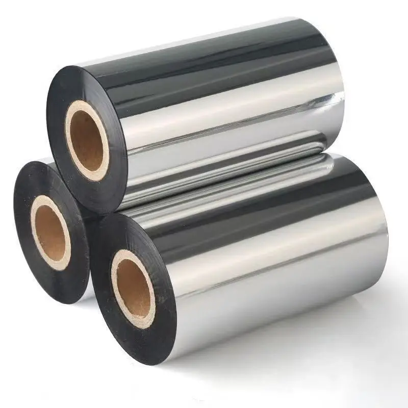 

Thermal Transfer Ribbon - Premium Wax Printer Ribbon 1" Core Ink Outside 4.33" x984'(110mmx300m)-1 Roll Compatible for Zebra Sat