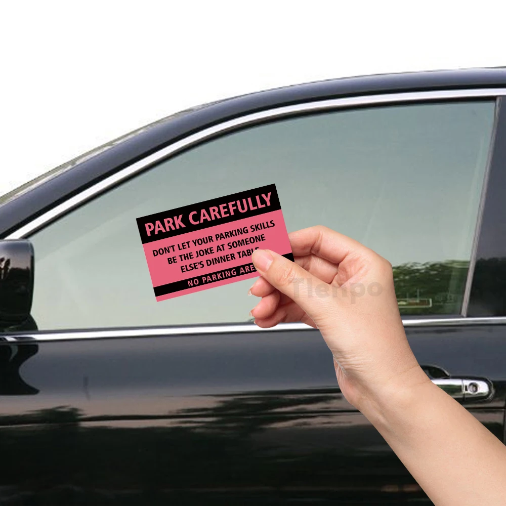 50pcs Humorous Parking Cards \