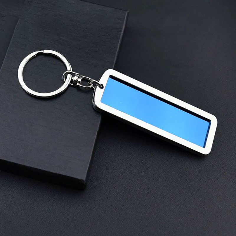 DIY Key chain - Private Custom Keychain Car Key Chain Key Ring License Plated key buckle For Car 4S sales shop Best Gift 17408