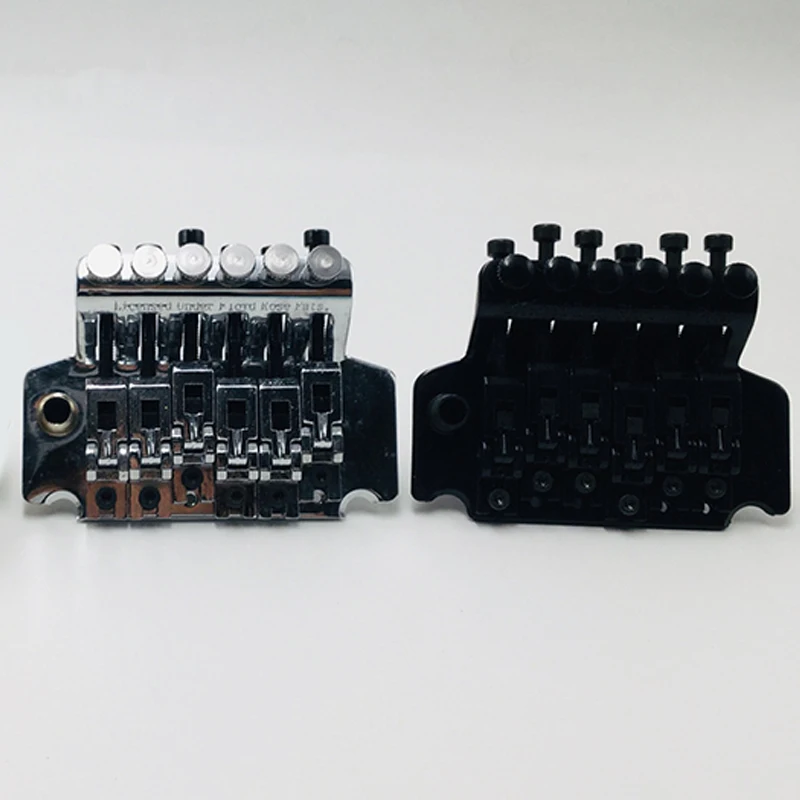 Double Shake Electric Guitar Bridge 1set Electric Guitar Floyd Rose Double Tremolo Bridge Assembly System