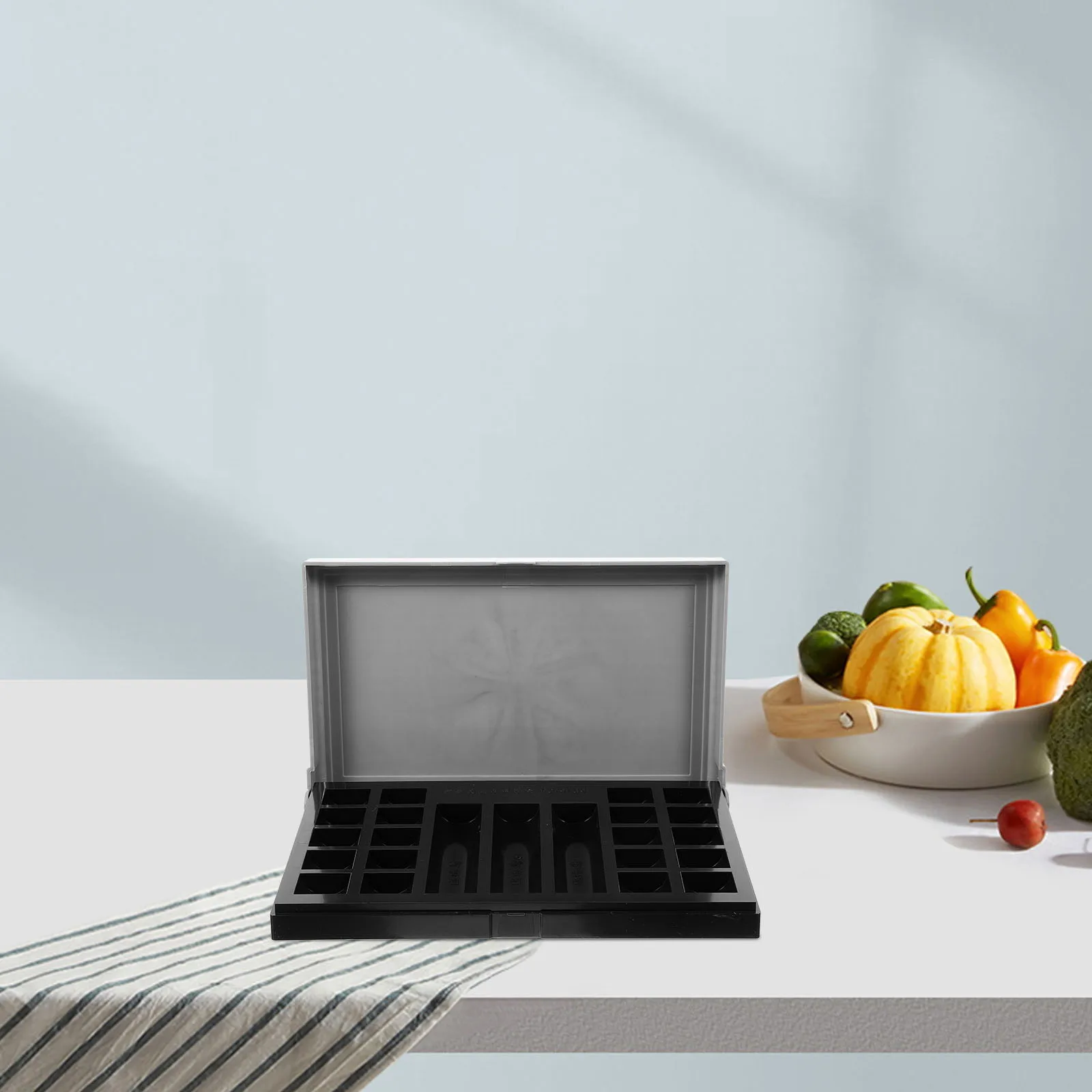 Coin Storage Box Organizer Plastic Container Holder Specie Counting Long Term Use Collecting Coins Dollar Silver Stable