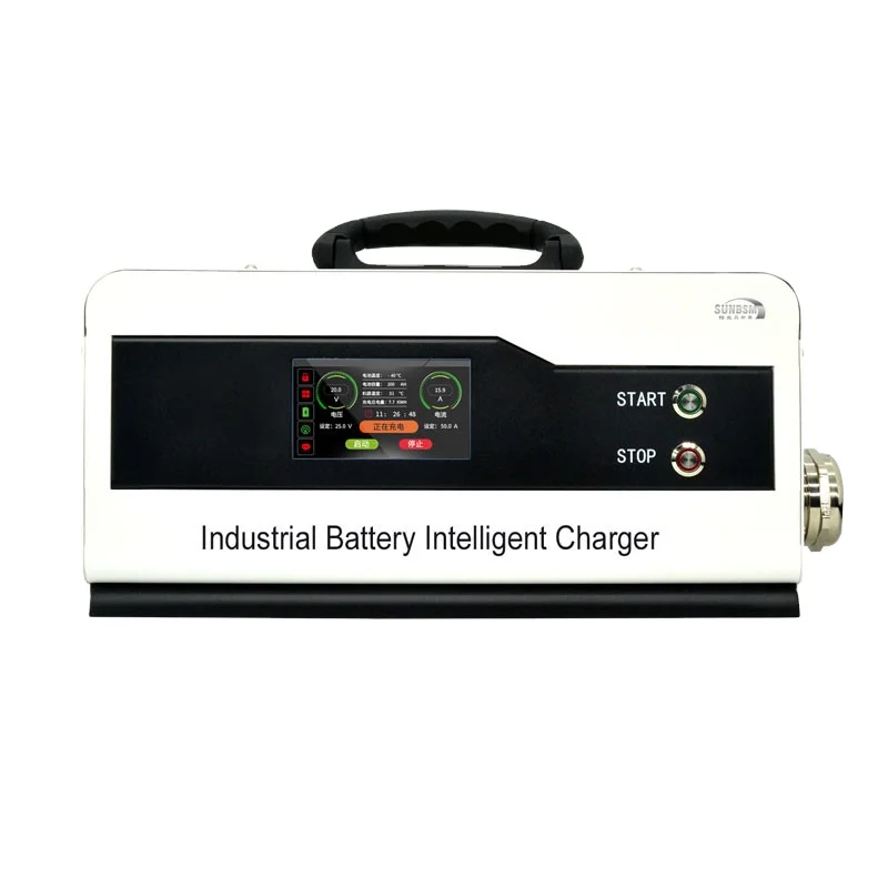 Adjustable 36V 48V 60V  Charger 30A 80A LiFePO4 16S 20S 24S Smart  Charger