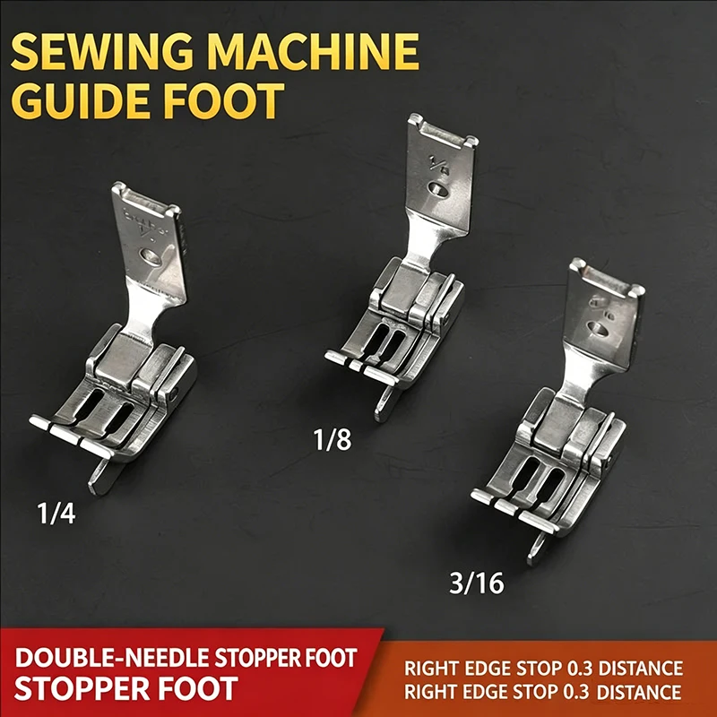 Right Edge Guide Presser Foot Stitch Length 1/8