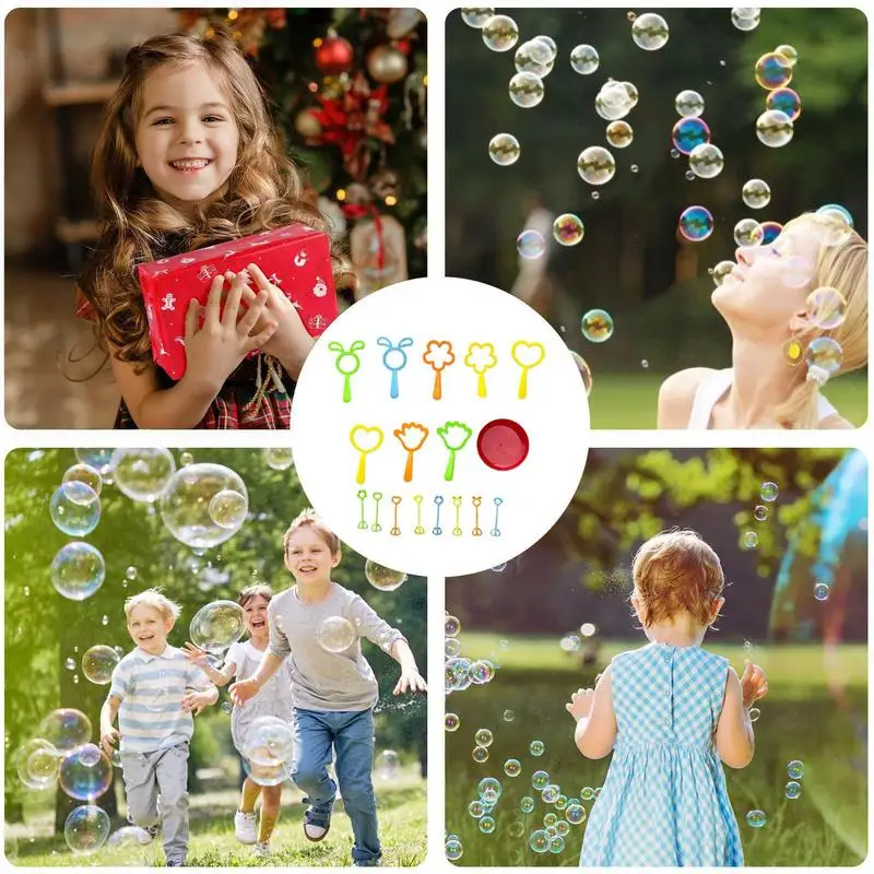 Baguette à bulles pour enfants, 17 pièces, jouet amusant, jeu de plage interactif pour anniversaire, pâques, garçon, carnaval, salle de classe, arrière-cour
