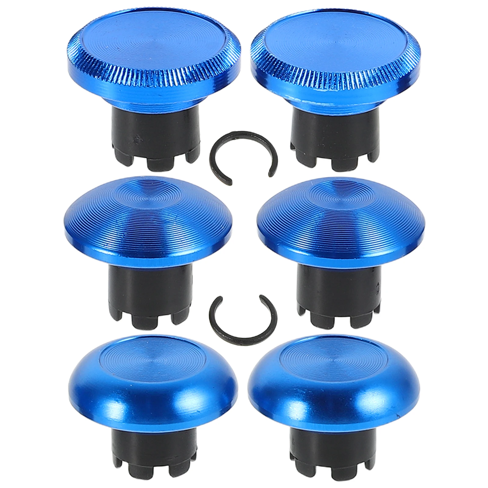 

Elite Version Accessories Gaming Thumbstick Covers Grip Blue Aluminum Alloy Controller Grips