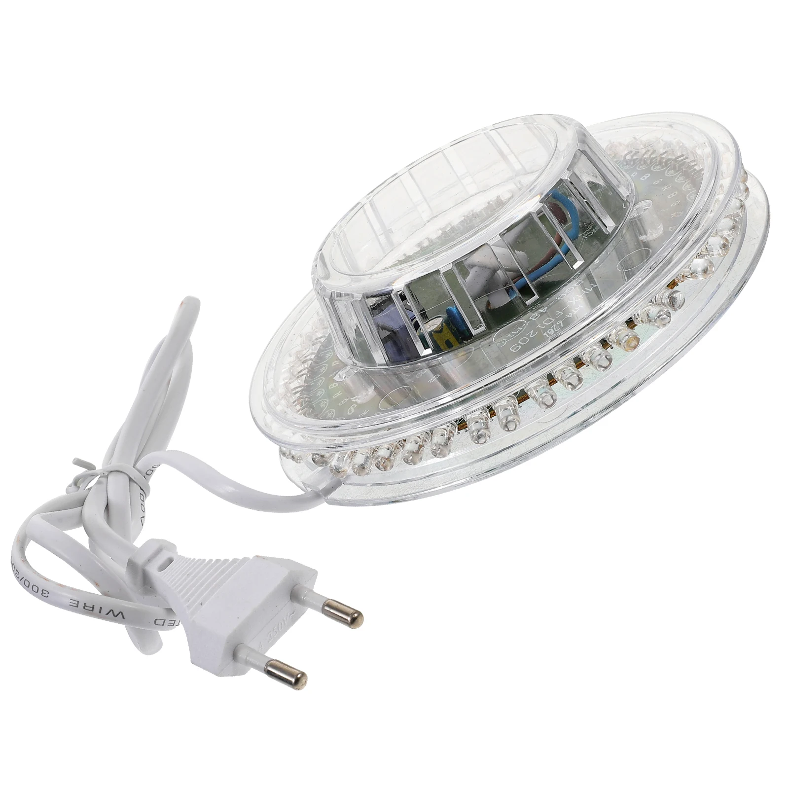 

Sunflower Stage Rgb Led Party Voice Activated Auto Rotating 8W Sunflower Led Light Dj Light Eu Plug White