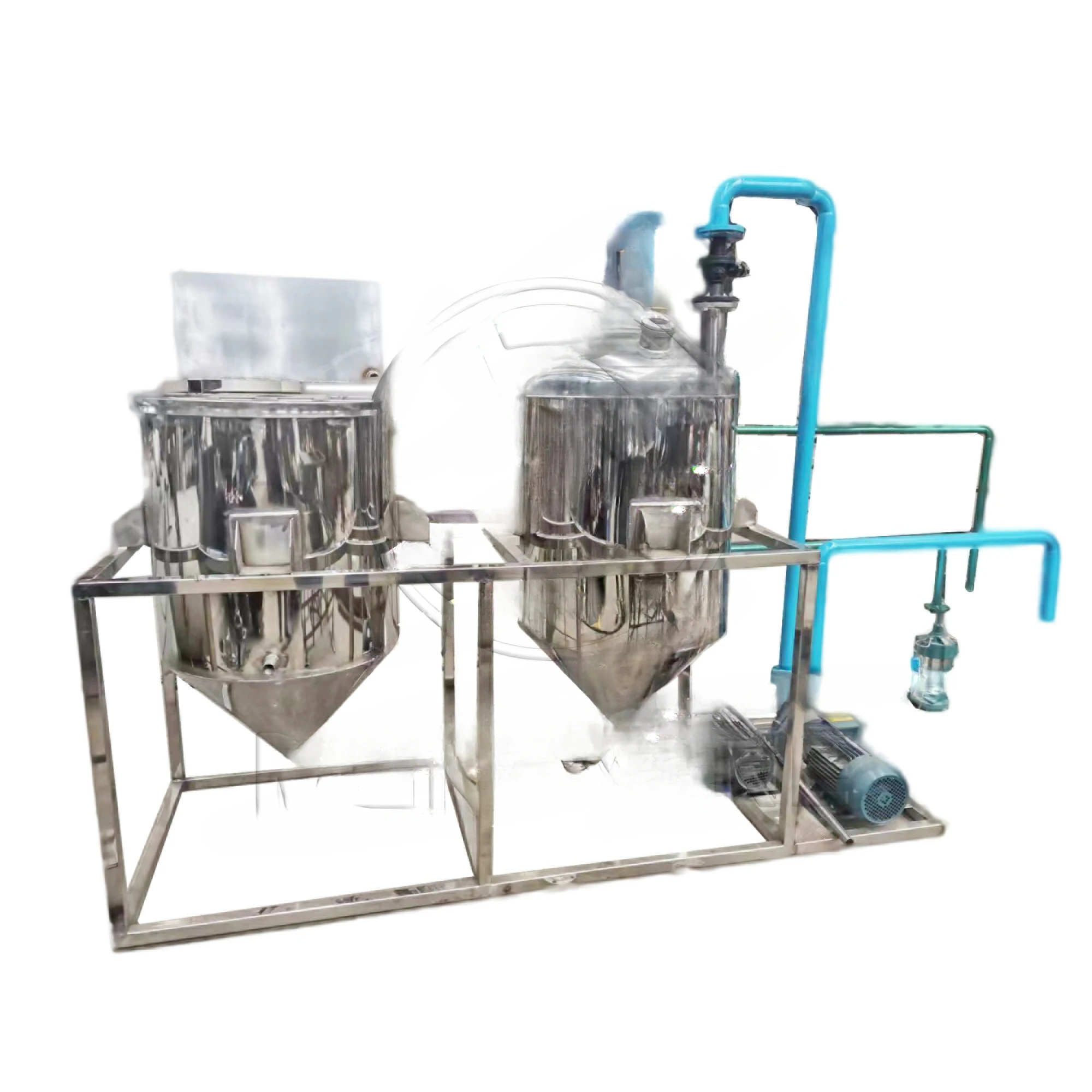 NEW simple oil refinery equipment oil refinery equipment small scale cooking oil refinery machine