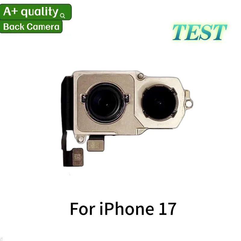 Fully Tested Rear Camera With Flex Cable for iPhone 11 12 13 14 15 16 17 Pro Max 12/13 Mini Back Camera Replacement Part image 3