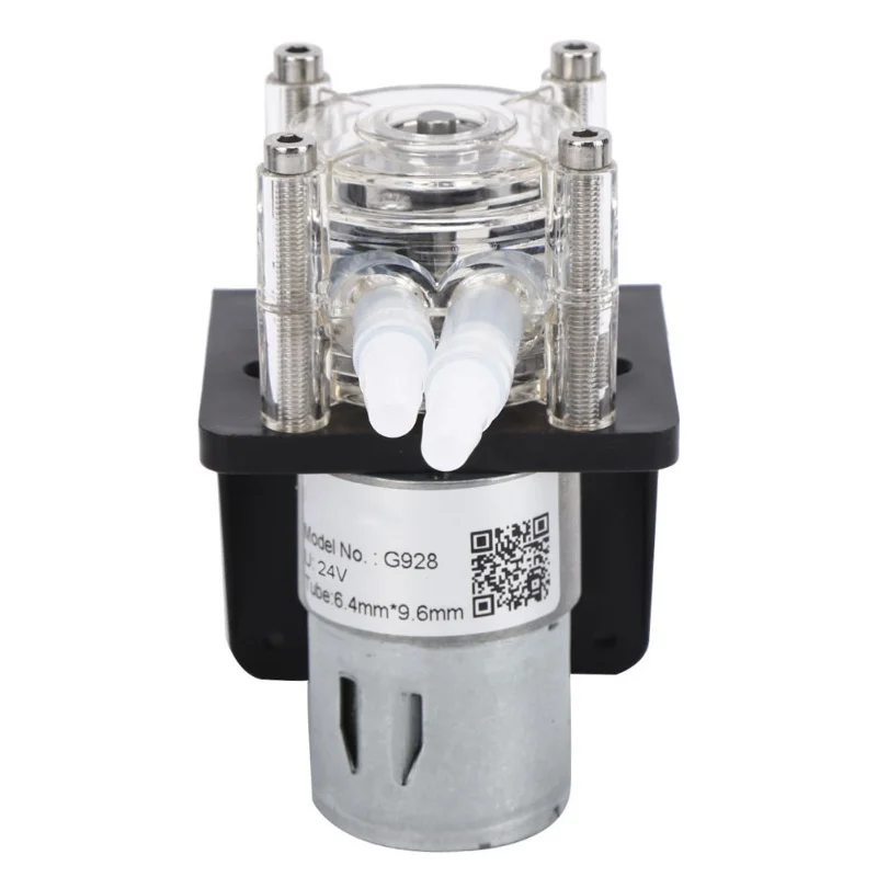 Peristaltic Pump High Quality Large Flow Corrosion Resistant With Transparent PC Head 500mL/Min 24V